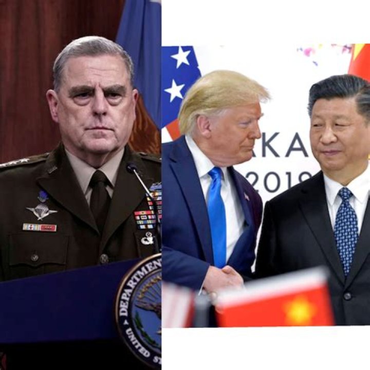 New book alleges that US Army chief of Staff, General Milley secretly called Chinese officials to warn them that Trump would attack China in his final days in office