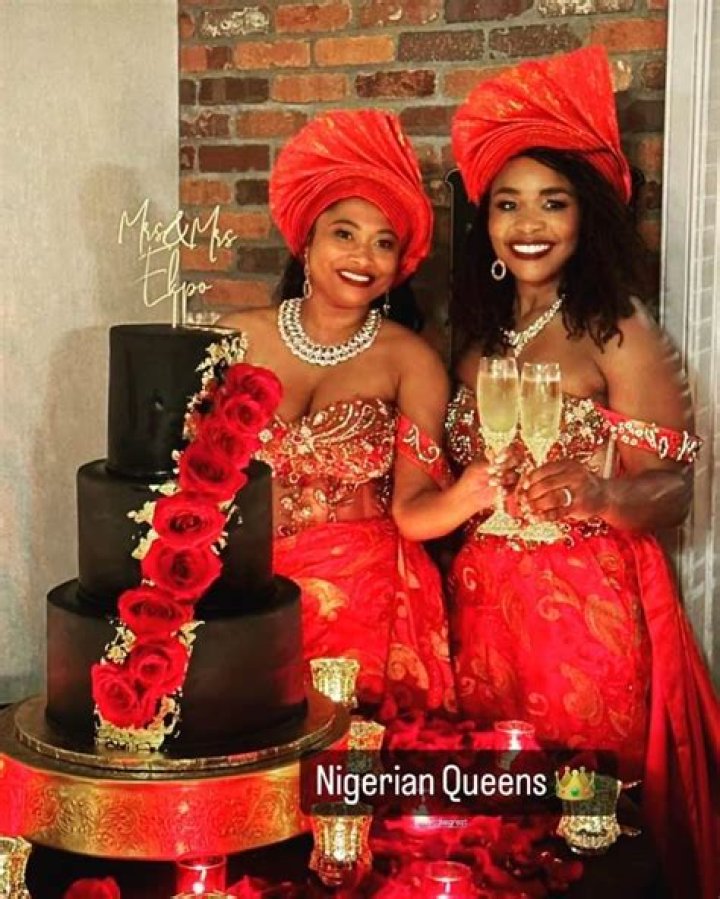 Nigerian lesbian couple gets married in the U.S.