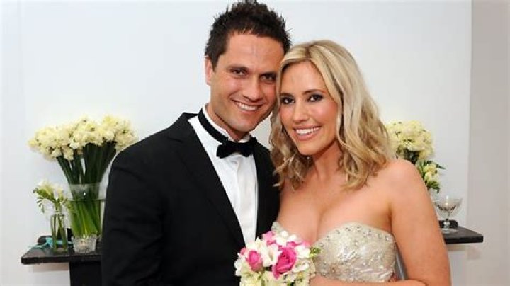 Power of love: Gav ties the knot