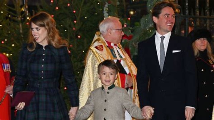Princess Beatrice's stepson Wolfie's spectacular Christmas tree has to be seen to be believed