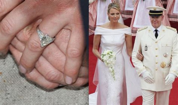 Princess Charlene's mammoth engagement ring from Prince Albert that she rarely wears
