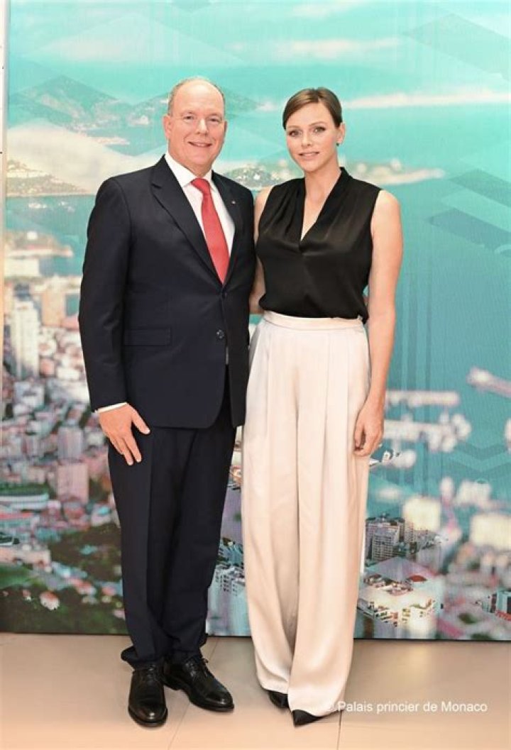Princess Charlene makes glamorous TV appearance with Prince Albert