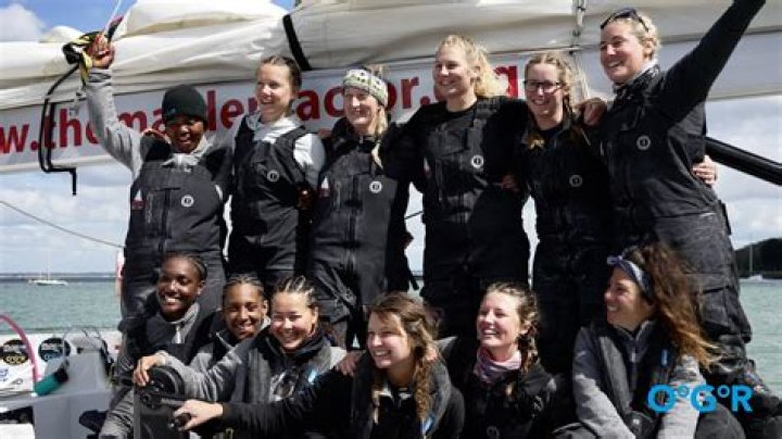 Queen Camilla hails 'brilliant' all-female sailing crew at special reception ahead of King Charles' return to public duties