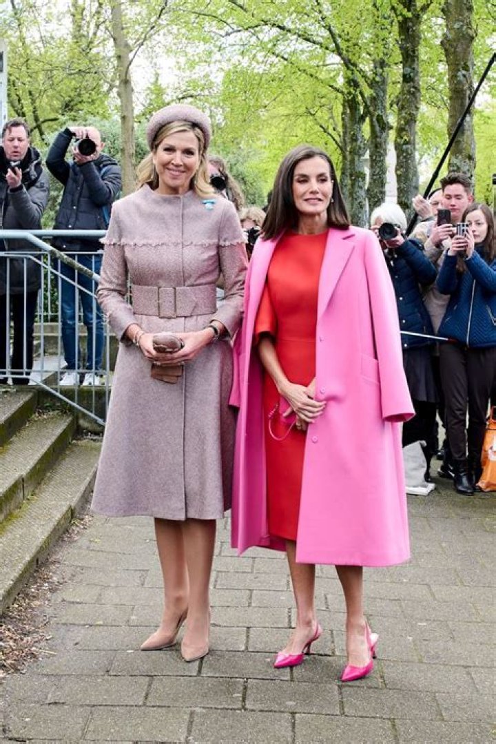 Queen Letizia stuns in fitted dress and Barbie heels