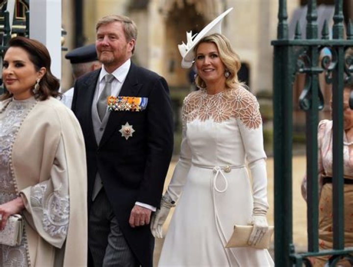 Queen Maxima wows in figure-flattering dress with the most incredible detailing