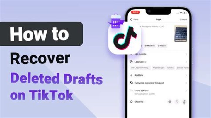 Retrieve Deleted TikTok Drafts – Guide on Locating and Transferring Drafts