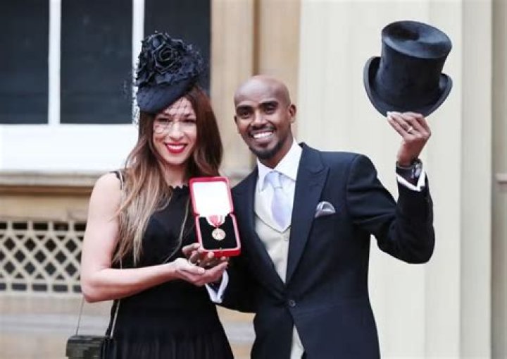Revealed: Mo Farah & wife Tania's beautiful wedding photo