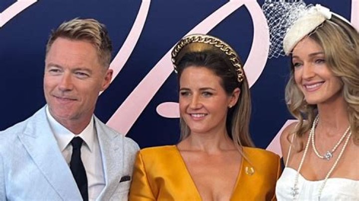 Ronan Keating's wife Storm stuns in leg-lengthening mini-skirt for romantic getaway with husband