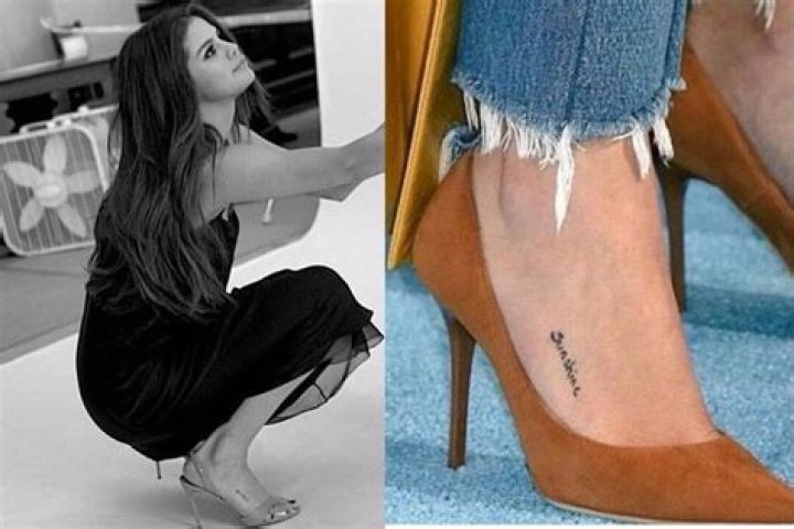 Selena Gomez Tattoos And Quotes