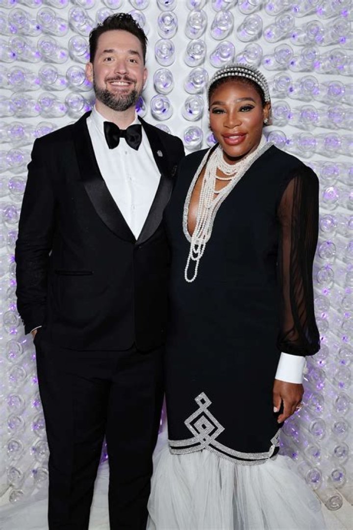 Serena Williams parties in skin-tight dress at island wedding with husband Alexis