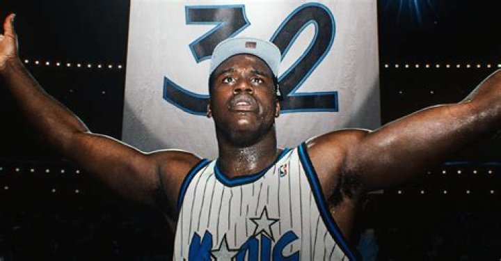 Shaquille O'Neal's No. 32 jersey is the first to be retired by the Orlando Magic