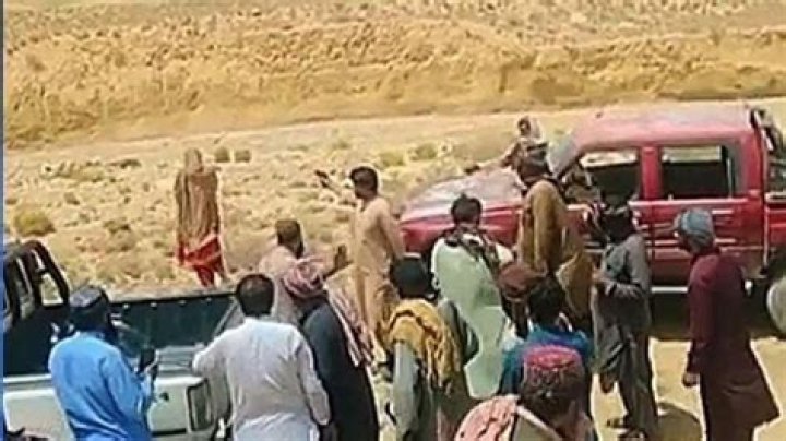 Smiling man parades teenage wife's head through street after horrific 'honour killing'