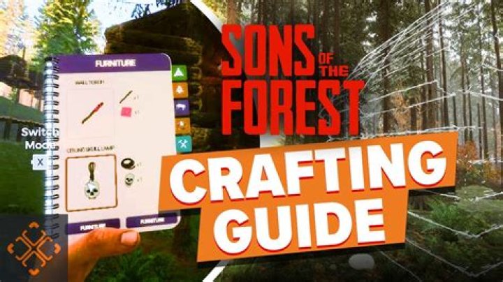Sons Of The Forest Guide: Crafting a Roof
