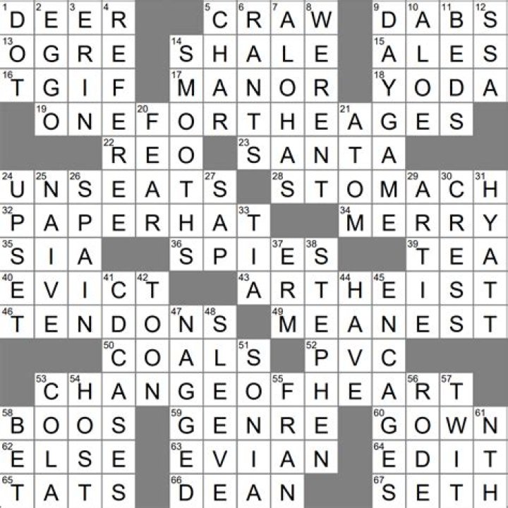 Take away Crossword Clue LA Times