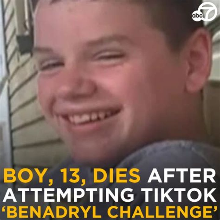 Tragic Death of a 13-Year-Old Boy Attempting ‘Benadryl Challenge’ on TikTok