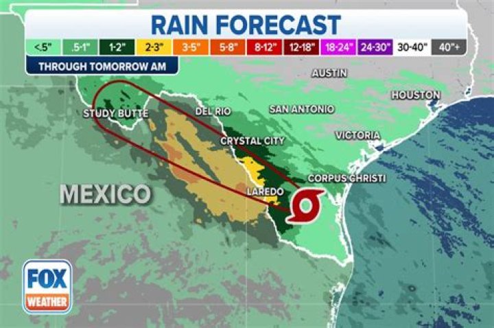 Tropical Storm Harold makes landfall in South Texas, bringing welcome rain and cooler temperatures