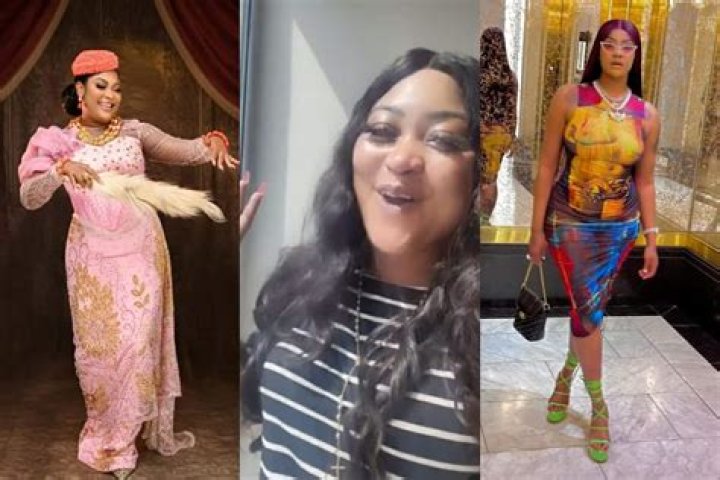 Uche Elendu causes trouble as she communicates with her supporters