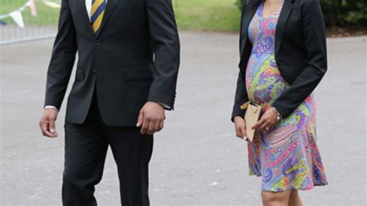 Victoria Cross hero Johnson Beharry and his wife welcome their first child